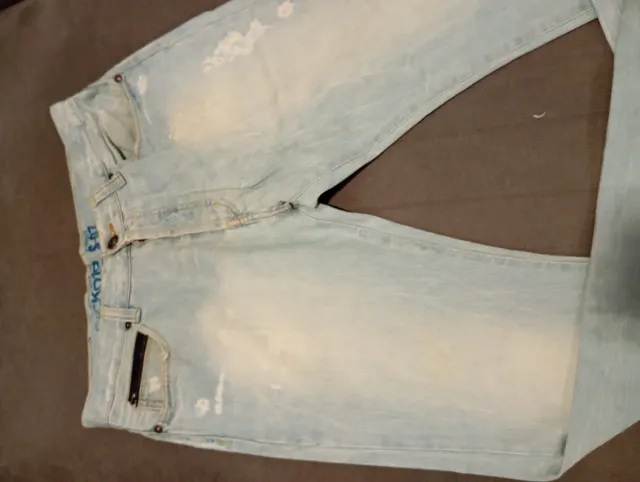 Pantalón vaquero de caballero claro Pull&Bear