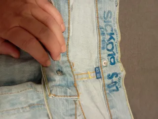 Pantalón vaquero de caballero claro Pull&Bear