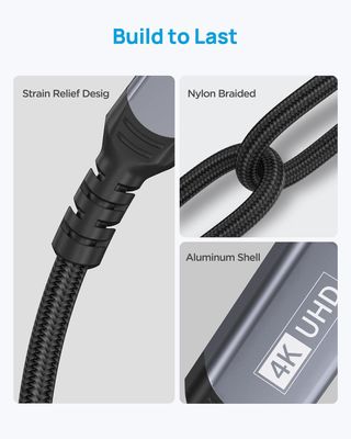 Cable USB-C a HDMI 4K 1.8M Nuevo