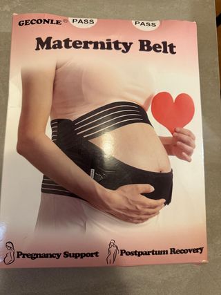 Faja Maternidad GECONLE Talla Única Negra