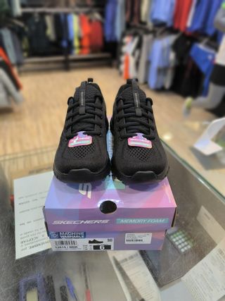 Zapatillas Skechers Mujer Negras Talla 36