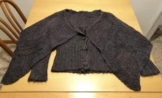 Cardigan misto mohair vintage taglia M