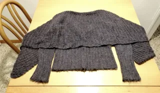 Cardigan misto mohair vintage taglia M