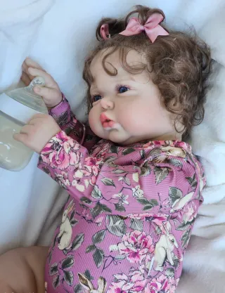 Bebé Reborn regordete 60cm