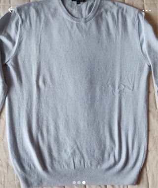 Set 2 Maglioni Pull Love celeste e tortora