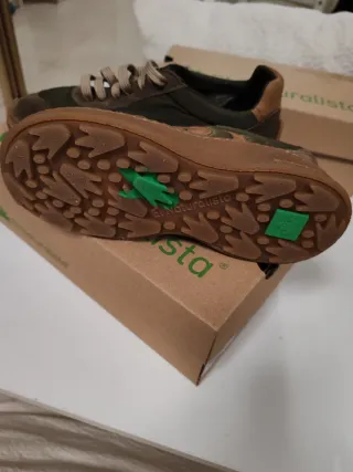 Zapatillas El Naturalista Marrón/Verde