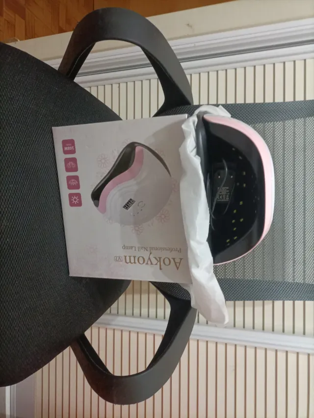 Lámpara Uñas LED Aokryom Rosa/Blanca