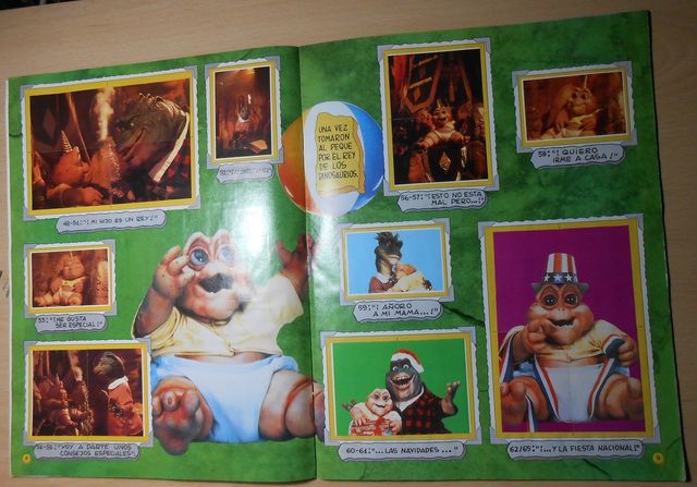 Album completo Dinosaurs Panini