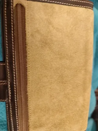 Cartera Loewe Ante Beige y Marrón