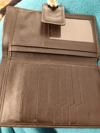 Cartera Loewe Ante Beige y Marrón