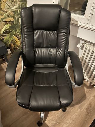 Silla de escritorio negra