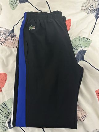Pantalones chándal Lacoste Sport Negro/Azul
