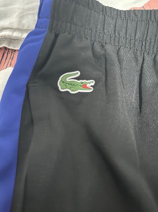 Pantalones chándal Lacoste Sport Negro/Azul