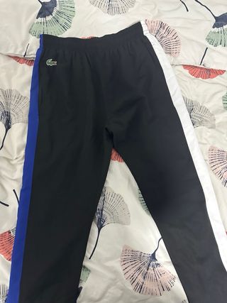 Pantalones chándal Lacoste Sport Negro/Azul