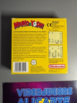 Mario & Yoshi Game Boy PAL ESP - Erbe 1993