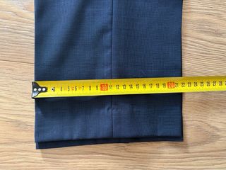 Traje Purificación García Azul Gris Talla 52