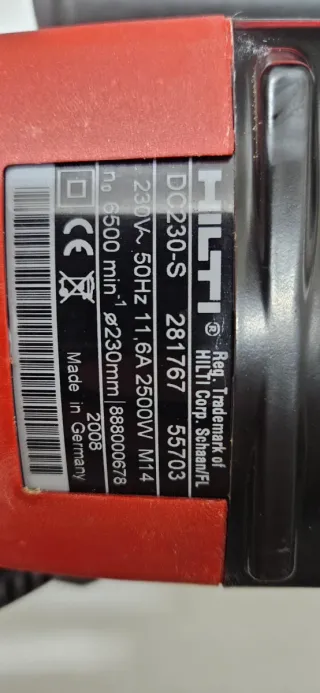 Amoladora Angular Hilti 2000 W A ESTRENAR