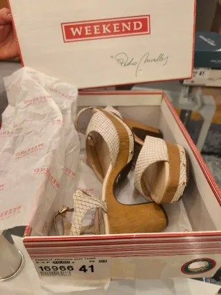 Sandalias plataforma Weekend talla 41