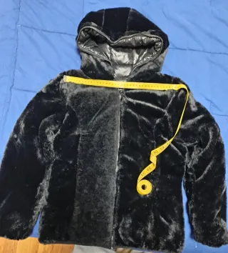 Anorak reversible tipo Moncler negro