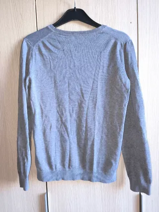 Jersey Tommy Hilfiger Gris y Rosa Talla M