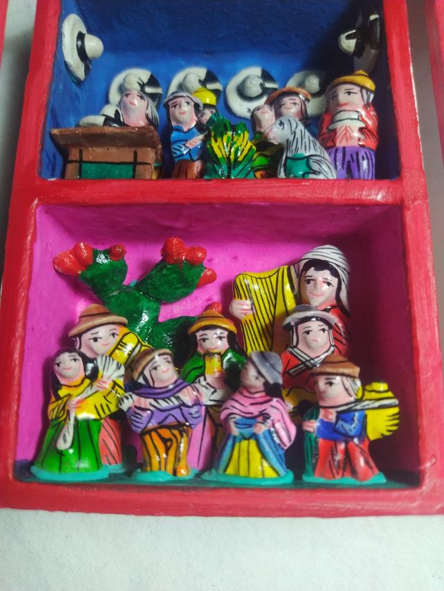 Retablo Costumbrista Peruano
