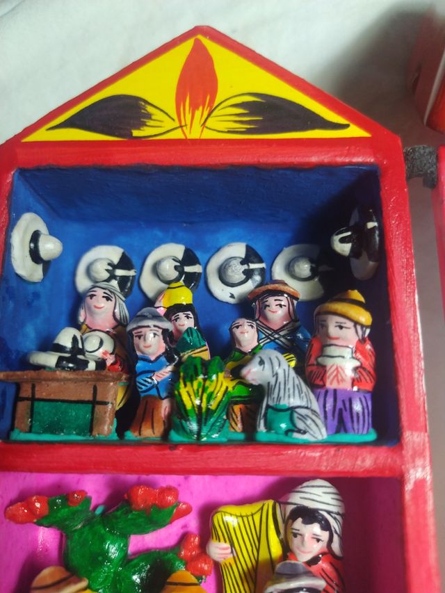 Retablo Costumbrista Peruano