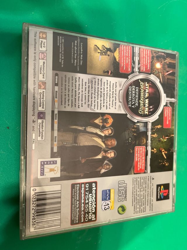 Star Wars Jedi Power Battles PS1 PAL