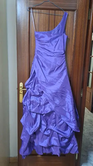 Vestido de fiesta/boda morado