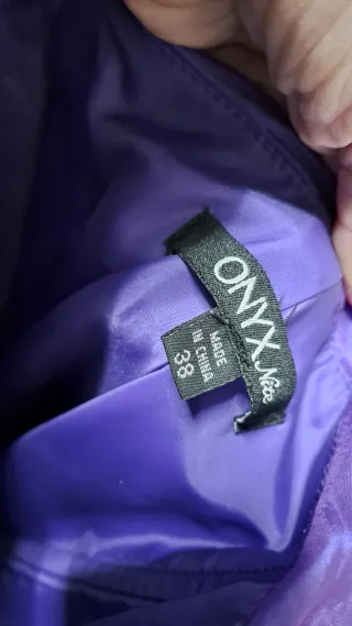 Vestido de fiesta/boda morado