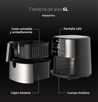 Freidora de Aire MasterPro 6L