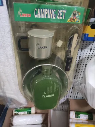 Set Camping Laken Cantimplora y Taza