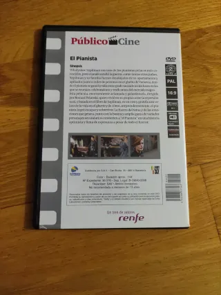 DVD El Pianista (Drama, Bélico)