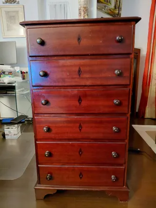 Camiseiro Rústico Francês Mogno