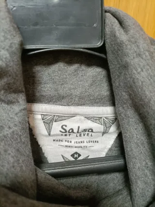 Camiseta Salsa Talla M Cuello Alto Estampada