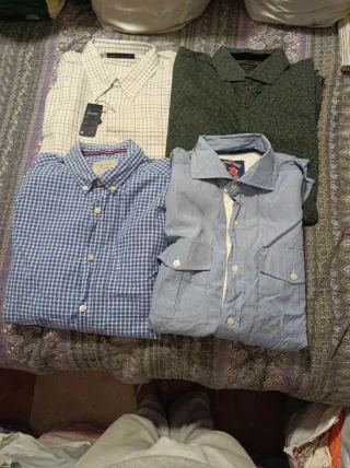 Lote Camisas Manga Larga Hombre