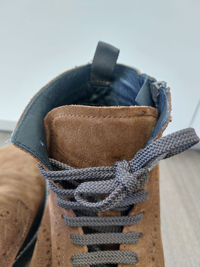 T42 Botas Zara Marrones Piel