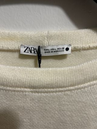 Conjunto Zara Beige Talla L