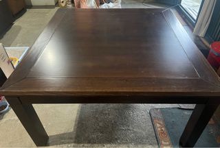 Mesa camilla de madera