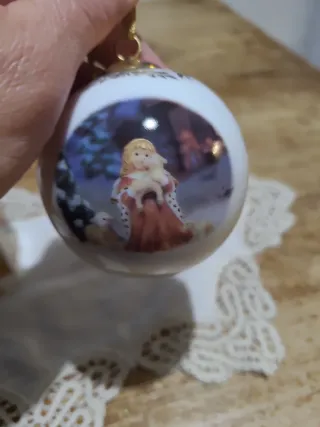 Set 2 campanelle e pallina Goebel