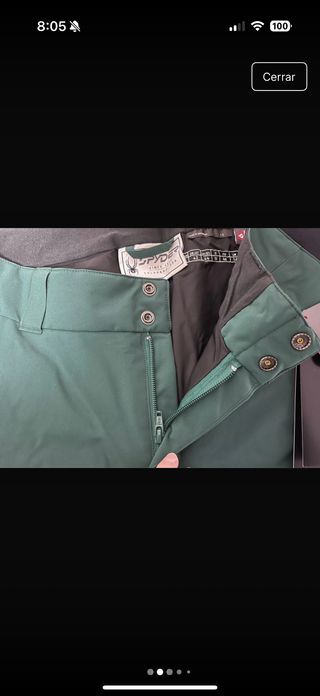 Pantalones de esquí Spyder Mujer Talla 44 Nuevos