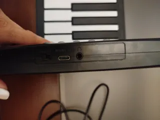 Piano portátil enrollable