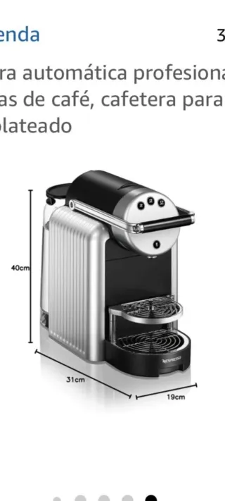 Cafetera Nespresso Profesional Zenius Automática