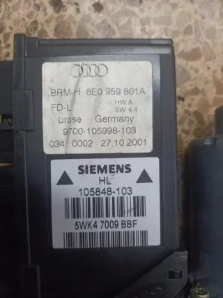 Motor elevalunas Audi A4 Siemens