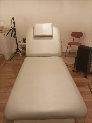 Camilla hidráulica de 2 cuerpos