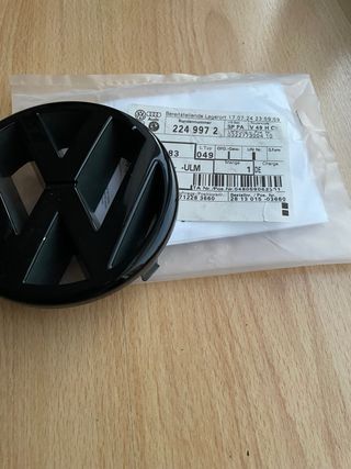 Anagrama Volkswagen Negro Golf// Lupo