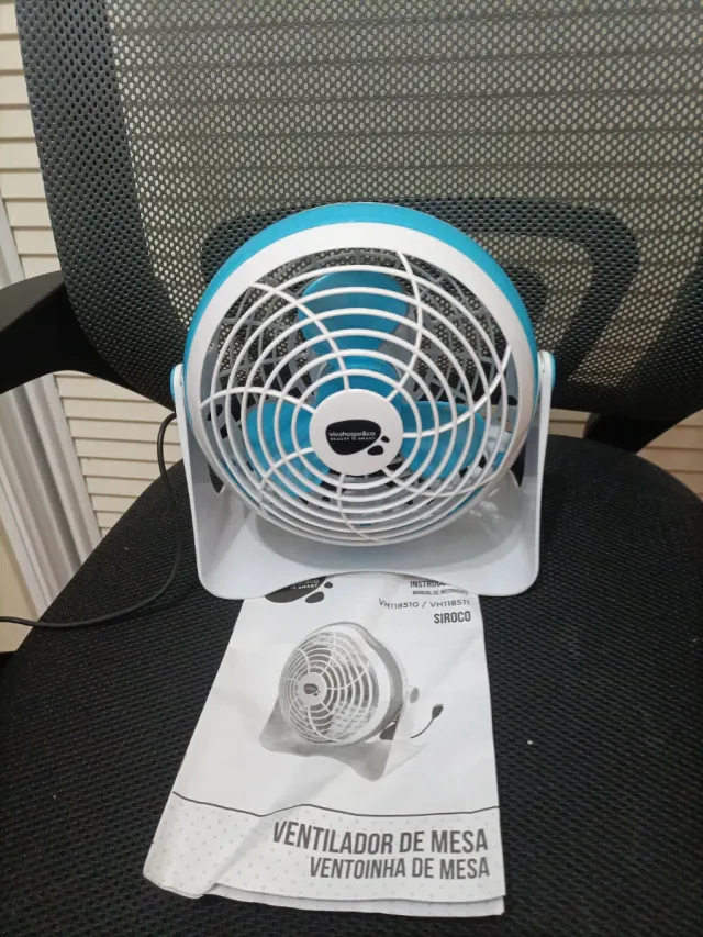 Ventilador de Mesa Siroco Vivahogar&Co