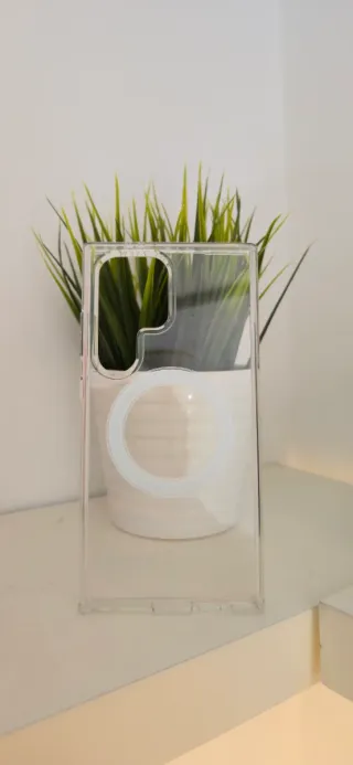 Cover S24 Ultra - Magsafe Bianco