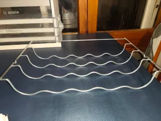 Botellero aluminio nevera Bosch