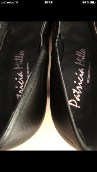 Zapatos Patricia Miller Piel Negros