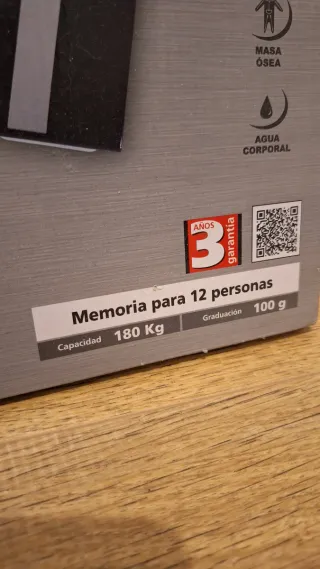 Báscula Jata - Analizador fitness